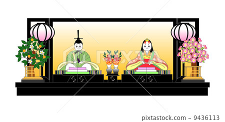 Hina dolls (royal decoration) 9436113