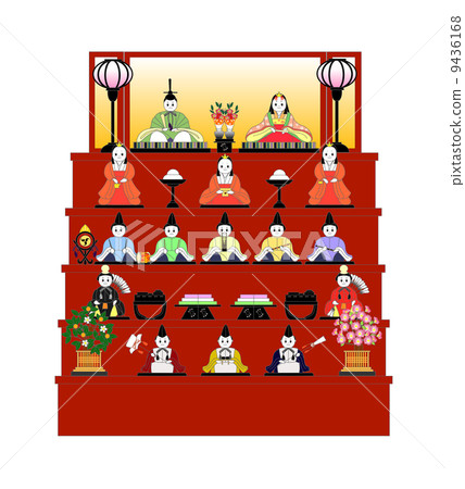 Hina娃娃(五個樓梯) Hina娃娃(五個樓梯) 9436168