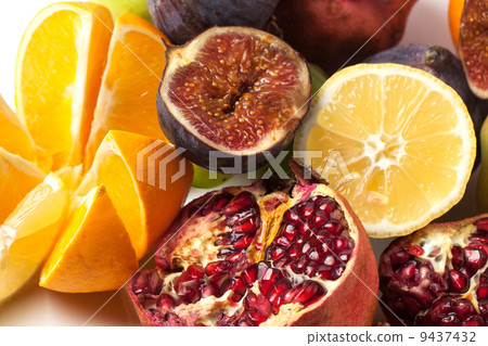 group of fresh fruits 9437432