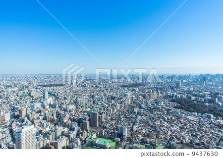 與天空樹的風景 與天空樹的風景 9437630