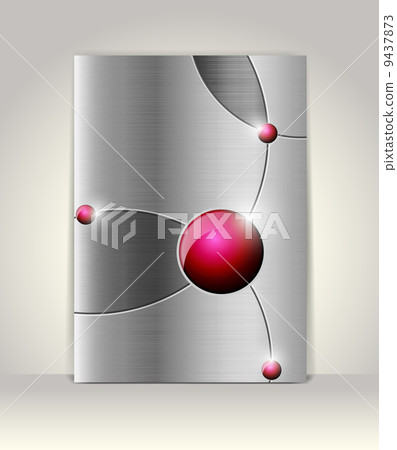 Flyer or brochure template, abstract design 9437873