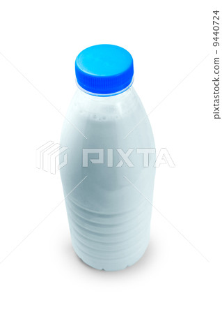 plastic bottle milk isolated on white plastic bottle milk isolated on white 9440724
