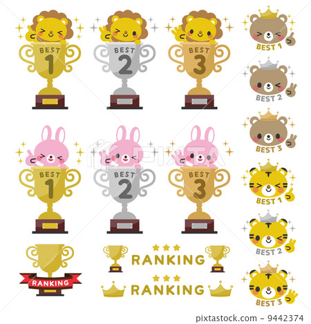 Ranking icon icon animal 9442374