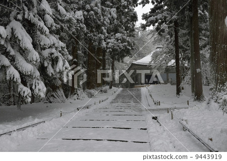 Chusonji Kannado Snowscape Chusonji Kannado Snowscape 9443919