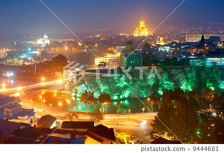 Tbilisi skyline Tbilisi skyline 9444681