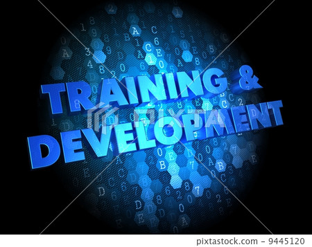 Training and Development on Digital Background. Training and Development on Digital Background. 9445120