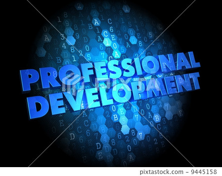Professional Development on Digital Background. 9445158