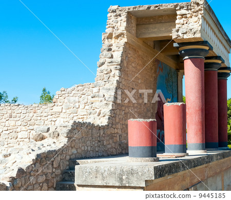Ancient site of Knossos in Crete 9445185