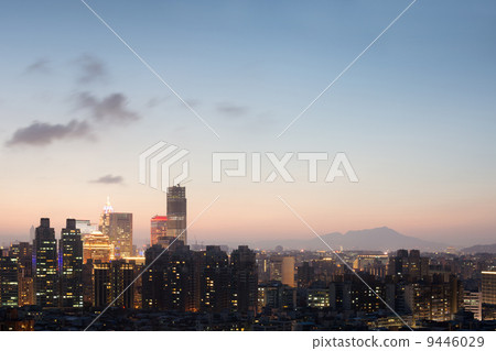 Colorful city night 9446029