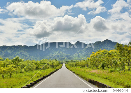Rural landscape with road Rural landscape with road 9446044