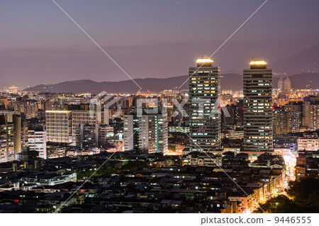 City night scene in Taipei City night scene in Taipei 9446555