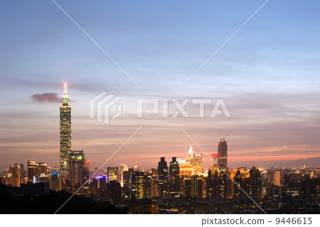 Taipei city night 9446615