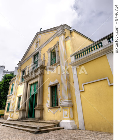 Macau landmark - St. Augustine's Church 9446714
