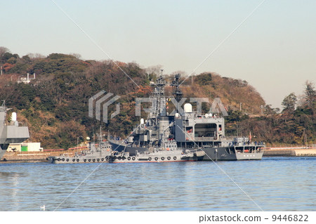 Entrance scenery of escort ship "Yakimiri" 9446822
