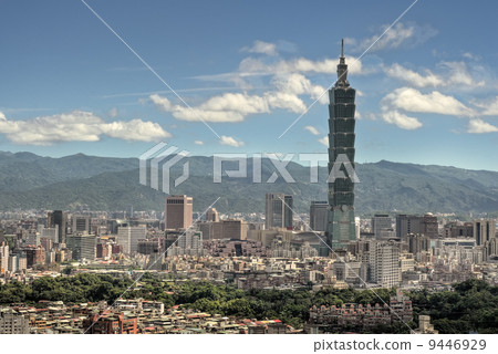 Taipei cityscape 9446929