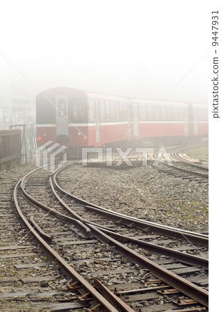 Train and railway 9447931