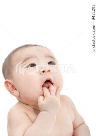 asian baby looking something asian baby looking something 9451295