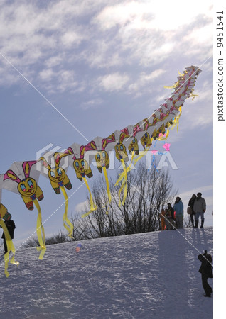 Tako fly · Kite flying 9451541