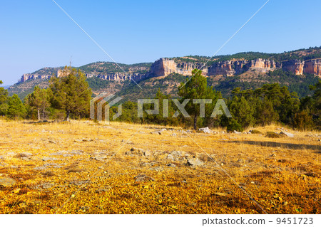 Mountainous terrain of Sierra de Cuenca Mountainous terrain of Sierra de Cuenca 9451723