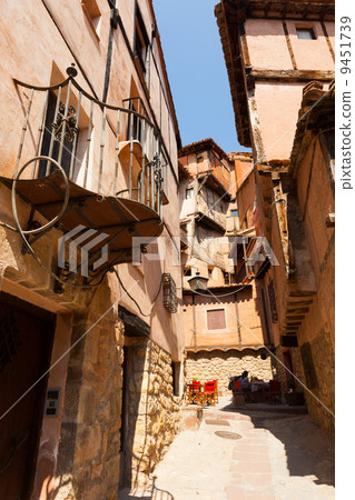picturesque houses of old spanish town picturesque houses of old spanish town 9451739
