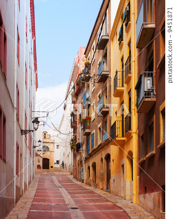 Ordinary street of european town. Tarragona Ordinary street of european town. Tarragona 9451871