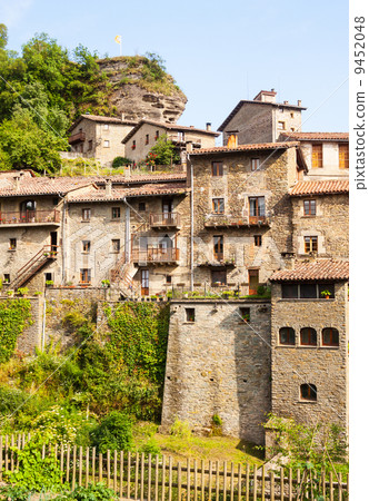 medieval Catalan village in Pyrenees. Rupit medieval Catalan village in Pyrenees. Rupit 9452048