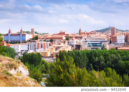 day view of Teruel with main landmarks day view of Teruel with main landmarks 9452049