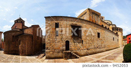 panorama of Cathedral of Santa Maria d'Urgell 9452053