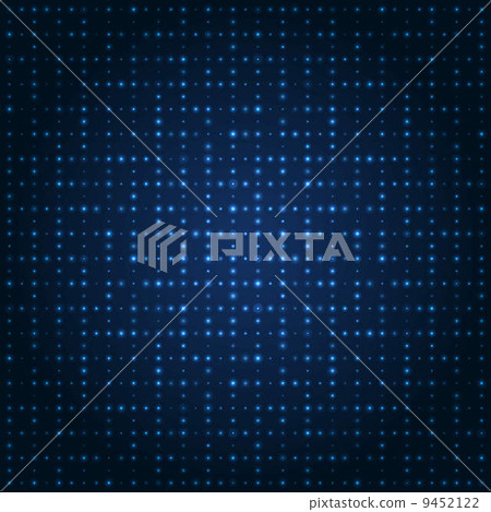 Blue shining pattern - Stock Illustration [9452122] - PIXTA