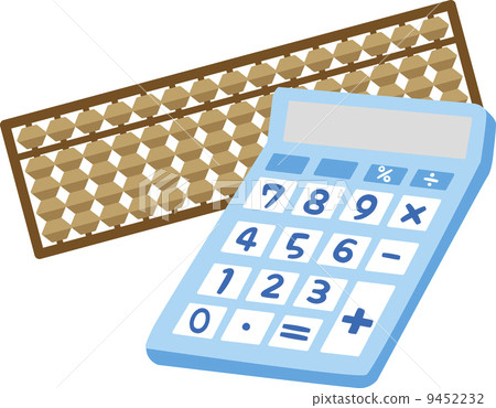 Calculator abacus 9452232
