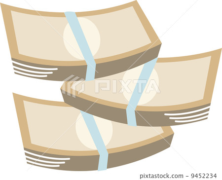 A bundle of bills A bundle of bills 9452234
