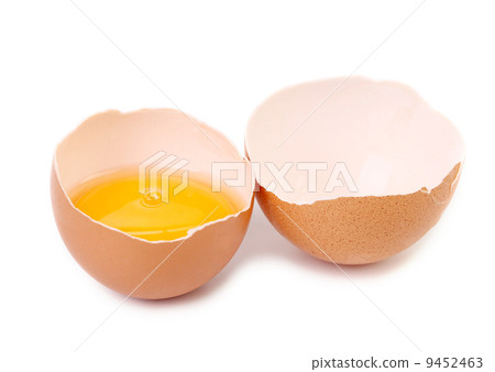 Close up of broken egg. Close up of broken egg. 9452463