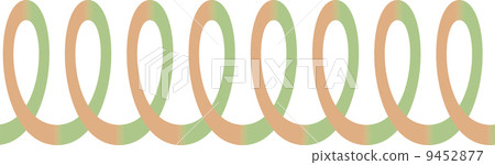 Illustration of traditional Japanese pattern / obi Illustration of traditional Japanese pattern / obi 9452877