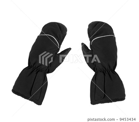 childe gloves isolated on a white childe gloves isolated on a white 9453434