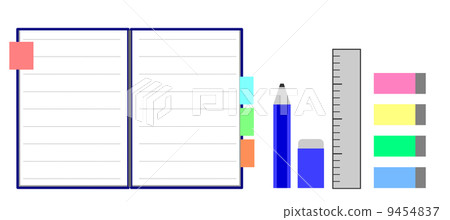 Writing utensils - Stock Illustration [9454837] - PIXTA
