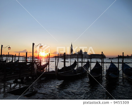 Venezia in Italia of the San Marco canal in Venice 9455309