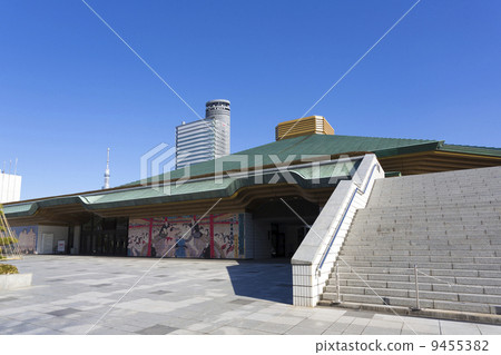 國家Kokugikan和東京天空樹 9455382