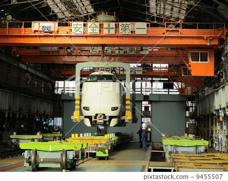 吹田工廠車輛頂起 吹田工廠車輛頂起 9455507