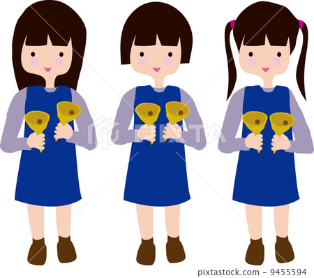 Girl handbell Girl handbell 9455594