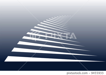 Symbolic stripes of zebra crossing. 9455933