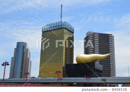 Sumidagawa·Asahi啤酒火焰對象·天空樹（Sumida-ku Azumabashi /東京） 9456538