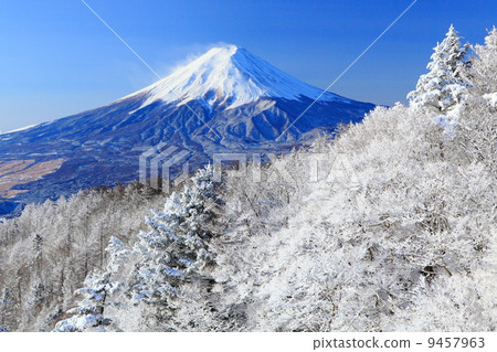 冬天的富士山 9457963