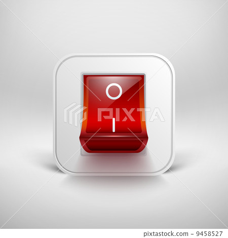 On-Off switch. Vector illustration - Stock Illustration [9458527] - PIXTA