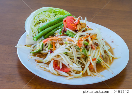 Papaya salad Papaya salad 9461342