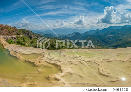 Hierve el Agua, natural rock formations in the Mexican state of 9461528