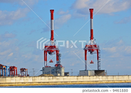 港口部門的“重型機械”（神戶港/兵庫縣神戶市） 9461880