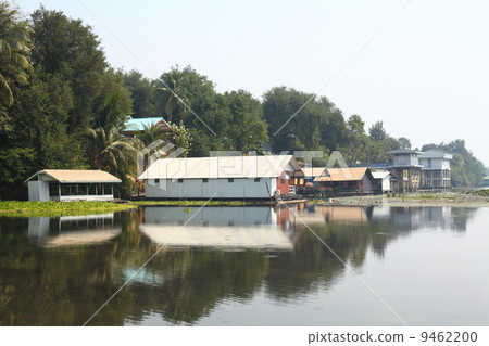 Scenery reflected on the river 9462200