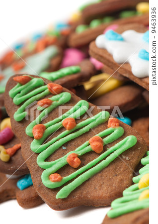 Closeup shot of gingerbread 9463936
