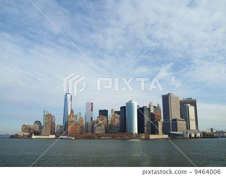 紐約曼哈頓的摩天大樓 9464006