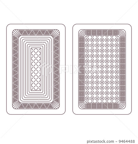 Ornament for playing cards 9464488